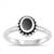 Silver Stone Ring