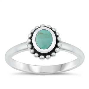 Silver Stone Ring