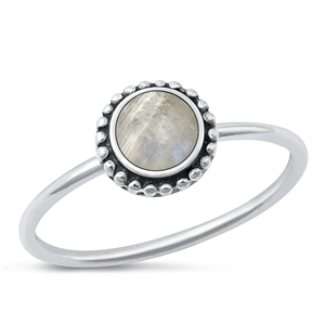 Silver Stone Ring