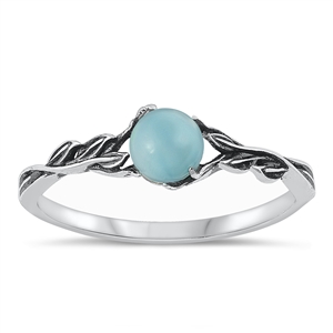 Silver Stone Ring