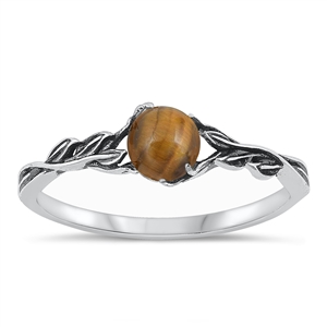 Silver Stone Ring