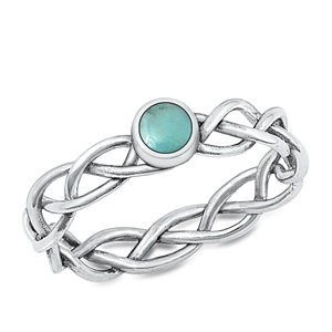 Silver Stone Ring