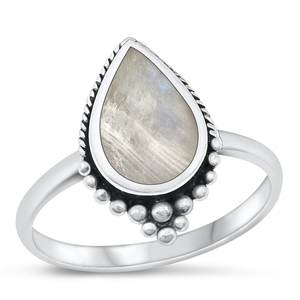 Silver Stone Ring