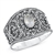 Silver Stone Ring - Bali