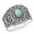 Silver Stone Ring - Bali