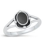 Silver Stone Ring