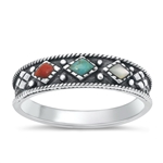 Silver Stone Ring