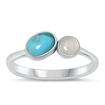 Silver Stone Ring