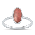 Silver Stone Ring