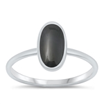 Silver Stone Ring