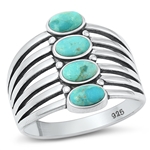 Silver Stone Ring