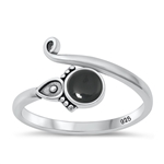 Silver Stone Ring