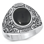 Silver Stone Ring