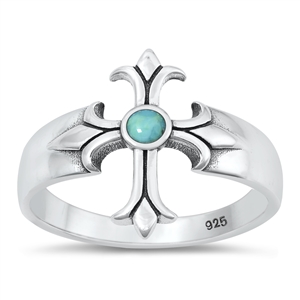 Silver Ring - Cross