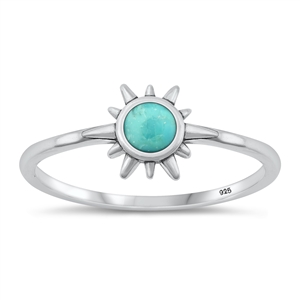 Silver Ring - Sun