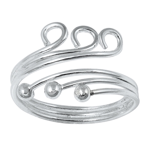 Silver Toe Ring