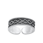 Silver Toe Ring - Bali