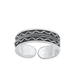 Silver Toe Ring - Bali