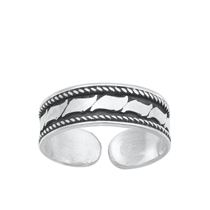 Silver Toe Ring - Bali