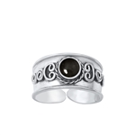 Silver Bali Toe Ring