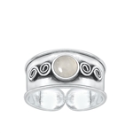 Silver Bali Toe Ring