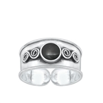 Silver Bali Toe Ring