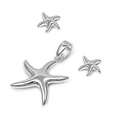 Silver Sets - Starfish