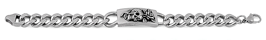 Stainless Steel Bracelet - Skull