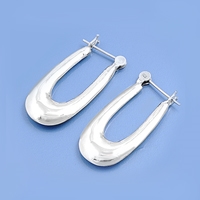 Silver Hoop Earrings