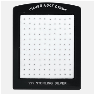 Silver Nose Studs