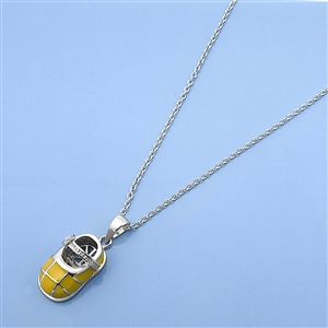 Silver Necklace - Kid's Shoe