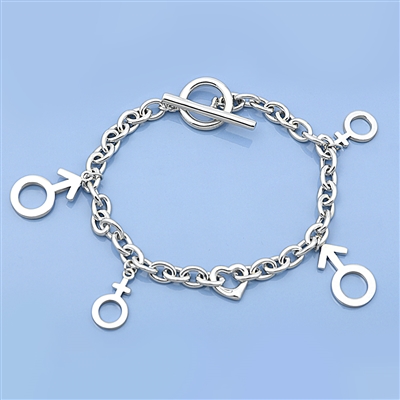 Silver Charm Bracelet