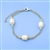 Silver Bracelet - Pearl