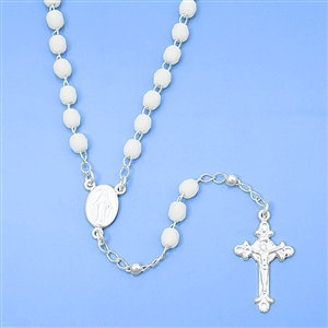 Silver Rosary