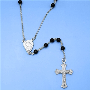 Silver Rosary