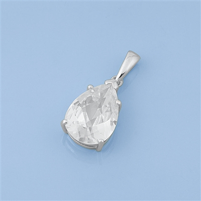 Silver CZ Pendant