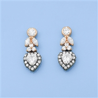 Silver Earrings - Hearts