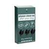 PET WASTE DISPENSER FOR STANDARD ROLL BAG TYPE WEATHERPROOF ALUM. (3 HOLDER)