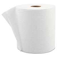 Roll Towel, Hardwound  800 ft L, 8 in W, 1-Ply 6/CS