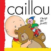 Caillou range ses jouets