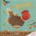 Une poule sur un mur