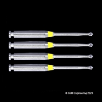 Munce Discovery Burs 28mm Super Shallow Troughers
#3 three Yellow 4-pack