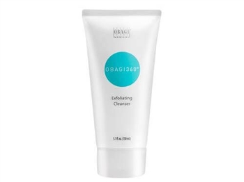 Obagi 360 Exfoliating Cleanser works to help clear clogged pores that can cause dull, dry, uneven skin. Works mechanically and chemically to thoroughly clean the skin to reveal a soft, smooth, radiant complexion.