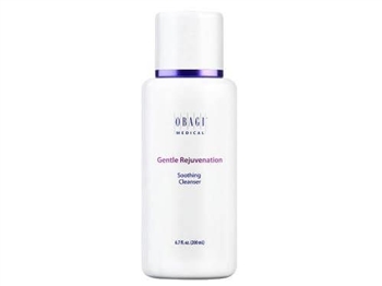 Obagi Gentle Rejuvenation Soothing Cleanser is specifically formulated to cleanse delicate skin while soothing, rinsing clean to leave skin feeling comfortable and soft.