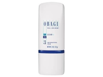 Obagi Nu-Derm Clear Fx  is Hydroquinone-Free, skin-brightening cream specially formulated with 7% Arbutin and anti-oxidants to enhance and even the appearance of skin tone.  It helps minimize imperfections caused by melasma, sun damage, and more.