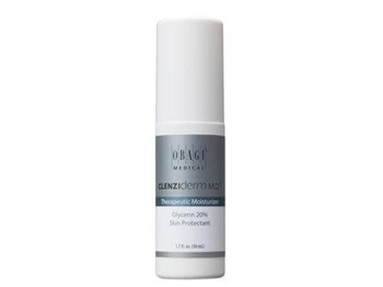 OBAGI CLENZIderm M.D. Therapeutic Moisturizer is a non-comedogenic glycerin-rich formula to calm, soothe and protect skin for enhanced comfort.  20% glycerin hydrates to provide a skin barrier against loss of moisture.