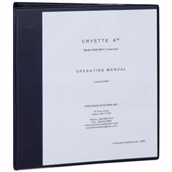 Instruction Manual for CRYETTE A Model 5006, Milk Cryoscope