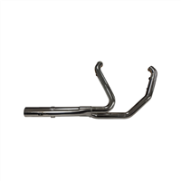TAB Performance chrome 2-1-2 exhaust head pipe for a harley-davidson touring fl bagger