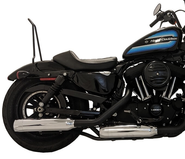 Sportster XL Tip Compatible Exhaust Pipes - Chrome