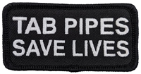 TAB Performance "TAB PIPES SAVE LIVES" Patch